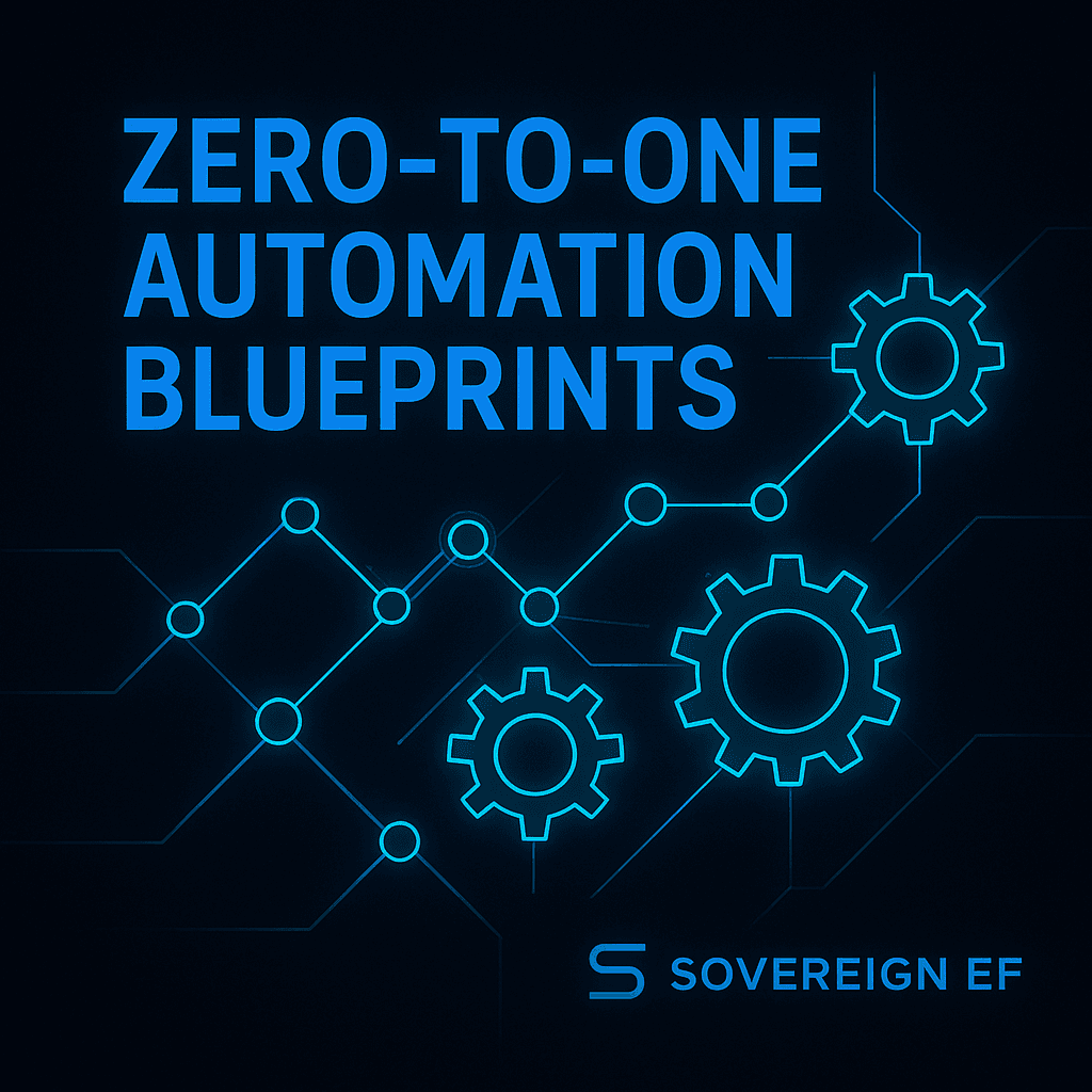 Zero-to-One Automation Blueprints