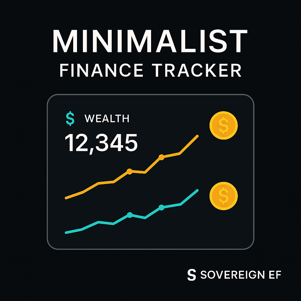 Minimalist Finance Tracker